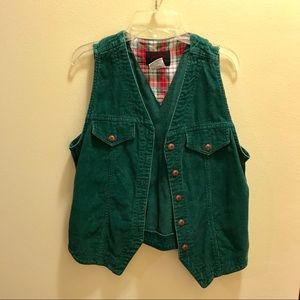 Corduroy vest